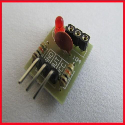Temperature measurement module Temperature sensor module DS18B20 module Laser receiving module without sensor