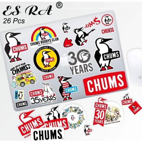 26 Pcs/Set 3~13cm Outdoor Stickers Set Waterproof PVC Penguin Brand Label for Car laptop Pitcher Luggage Journal Decorate
