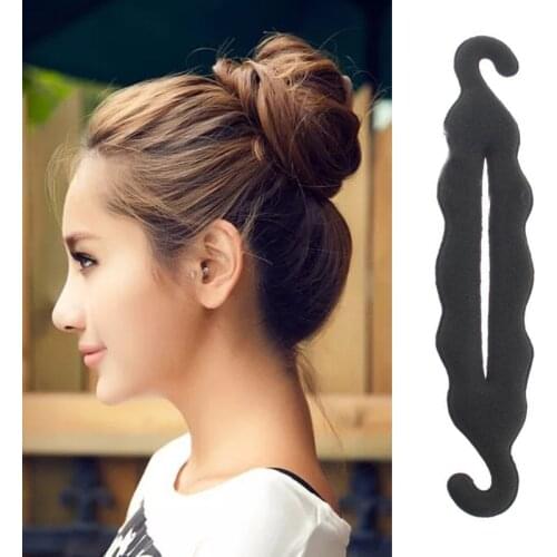 New Quick Solution for Messy Hair Magic Hair Accessories Magic Foam Sponge Hair Accessories Styling Hair Clip 1pc