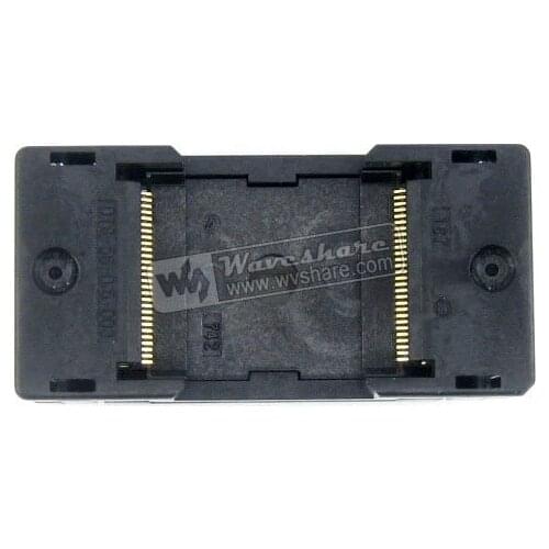 TSOP56 TSOP OTS-56-0.5-003 Enplas IC Test Burn-In Socket Programming Adapter 18.4mm Width 0.5mm Pitch