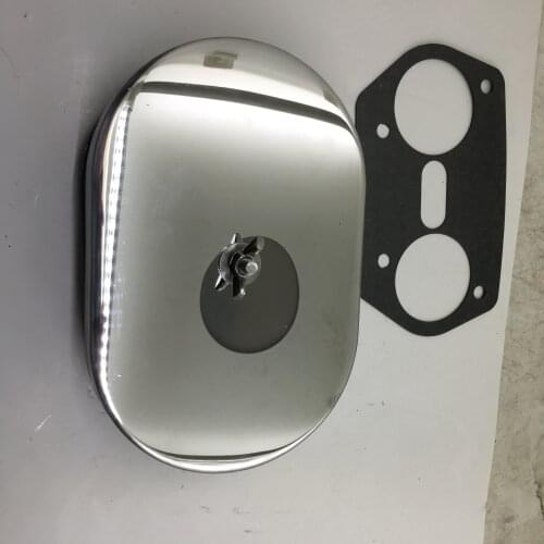 SherryBerg AIR FILTER for carburetor car FAJS EMPI WEBER for VW PORSCHE CHROME AIR CLEANER WEBER 40/44/48 IDF 1-3/4'' TALL 45mm