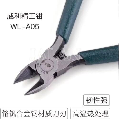 Willy WL-A05 105 106 oblique mouth mini electronic 5 inch 6 inch industrial grade chrome vanadium steel cutting pliers
