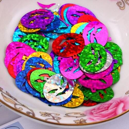 1000pcs oval pumpkin Nail Art Sequins Holographic Glitter Flakes Paillette Chameleon Stickers For Nails Autumn Design Decor