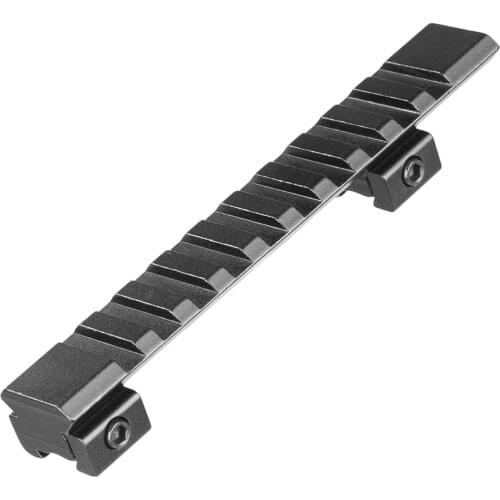 11mm Mount Aluminum Alloy Picatinny Weaver Rail With 10 Slots And 124mm Length For Hunting Rifle/Air Gun Scope