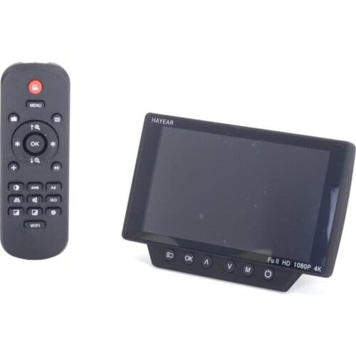 16MP Microscope Camera Sony Sensor HD 1080P 60FPS HDMI USB Industrial Digital Magnifier with 5" Screen 300X C-mount Support Wifi