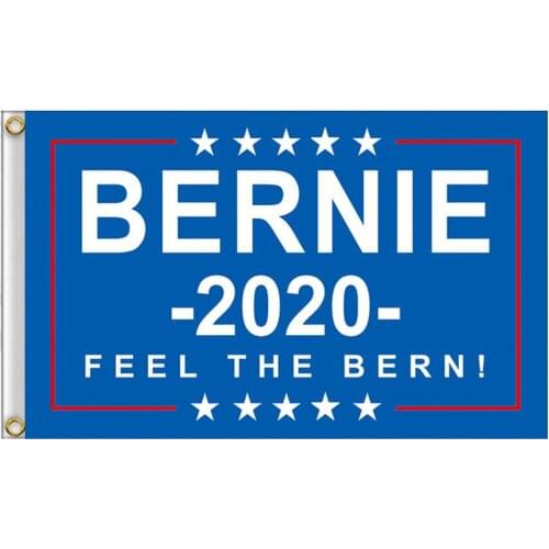 90*150CM Flags US Presidential Election Banner Bernie 2020 Banner Courtyard Bernie Sanders For President