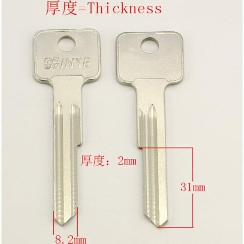 A081 Wholesale Locksmith Keymother Brass House Home Door Blank Empty Key Blanks Keys 15 pieces/lot