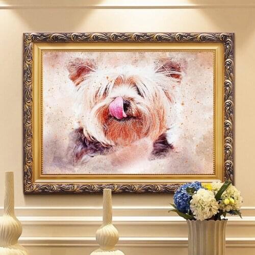 Full Drill 5D Diamond Painting Art Craft Dogs Kits Mosaic Embroidery Home Decor Gifts