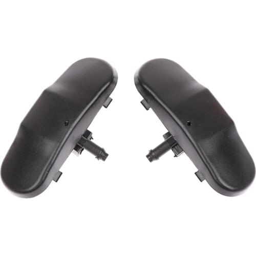 2pcs Car Front windshield cleaner Water Spray Nozzle Jet For B6 B7 GOLF 5 MK5 6