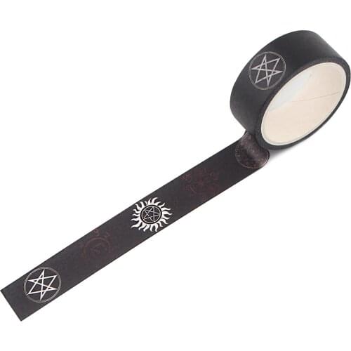 LX473 Evil Force Moive Washi Tape Vintage Funny DIY Scrapbooking Kids Washi Tape Printed Pattern Stickers