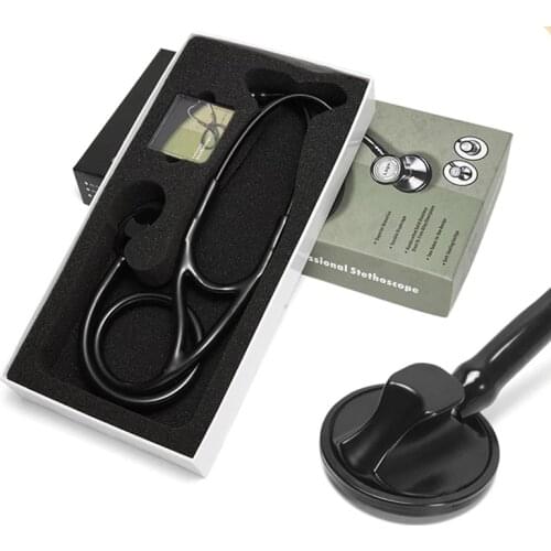 Professional Heart Lung Cardiology Stethoscope Doctor Student Medical Equipment Device Medical Single Head Doctor Stethoscope