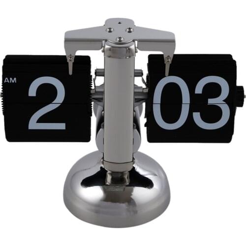 Retro Flip Down Clock - Internal Gear Operated