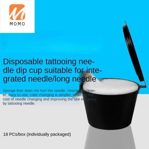 Thorn Art Tattoo Material Disposable Dipping Cup Cleaning Cup Cleaning Cup Wash Needle Cup Chain Stitch Cup