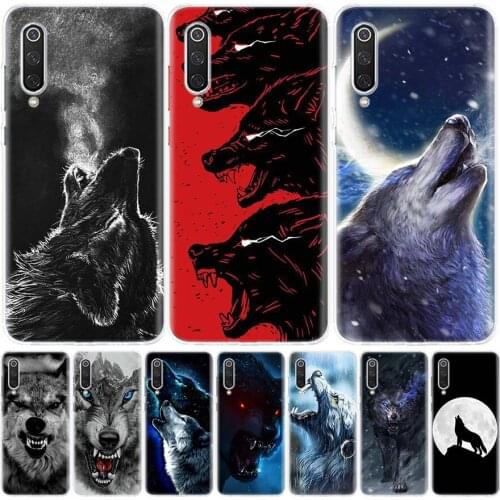 Angry Animal Wolf Fierce Silicon Phone Case For Xiaomi Redmi Note 10 9 8 9S 8T 7 6 5 6A 7A 8A 9A 9C Pro Customized Cover Coque