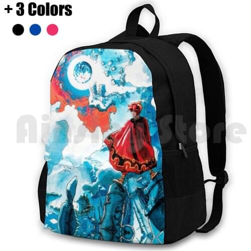 Terranigma Outdoor Hiking Backpack Waterproof Camping Travel Terranigma Snes Games Gaming Ark