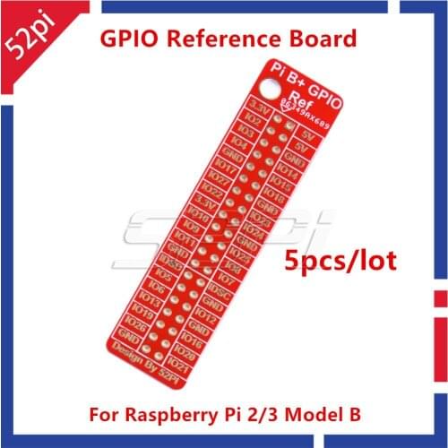 52Pi Original GPIO Reference Board for Raspberry Pi 2 / 3 Model B