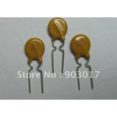 60 Pcs Radial Leaded PPTC Resettable Fuse 72V 0.65A PolySwitch New