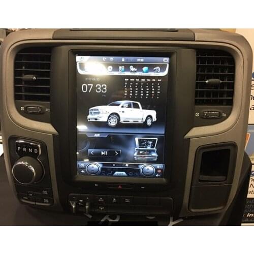 Tesla screen Car Radio 128GB For Dodge RAM Truck 2013 2015 2016 Android 9 2Din GPS Navigation Car Multimedia Auto Radio Headunit