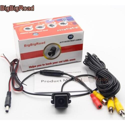 BigBigRoad Car Rear View Camera For Toyota Camry Sedan 2009 2010 2011 Night Vision Waterproof CCD Parking Backup Camera