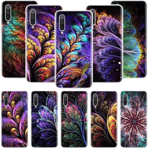 Mandela Flower Art Feather Phone Case For Xiaomi Redmi Note 10 9 8 Pro 9S 8 8T 7 6 5 6A 7A 8A 9A 9C 4X S2 K20 K30 Art Cover Coqu