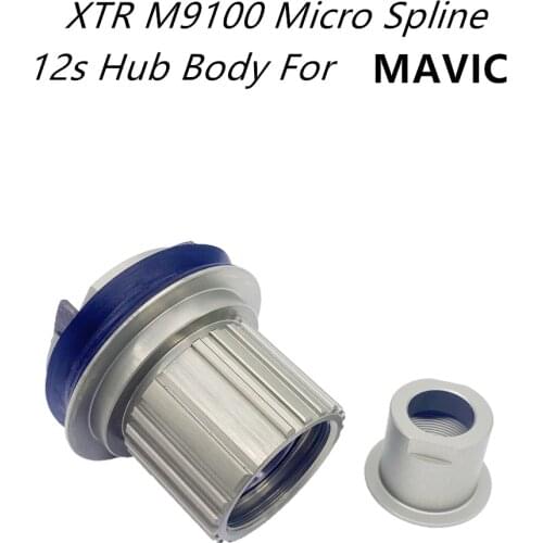 Micro Spline 12s hub body M9100 12 speed cassette driver ITS4 for Crossmax MAVIC Deemax HUB with 135/142 converte carbon wheels