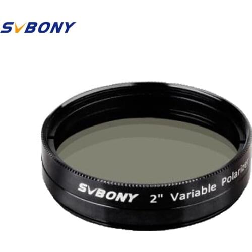 SVBONY 2'' CPL Filter Variable Polarizing for Astronomy Monocular Telescope & Eyepiece Filter Excellent Quality F9147B