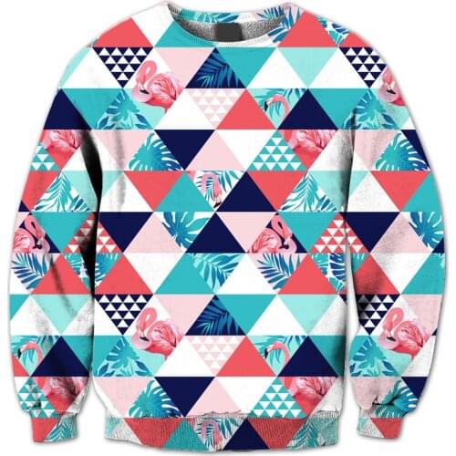 REAL American US SIZE All Tropical Vibes 3D Sublimation Print Plus size Crewneck Sweatshirt with Big sizes 3XL 4xl 5xl 6xl