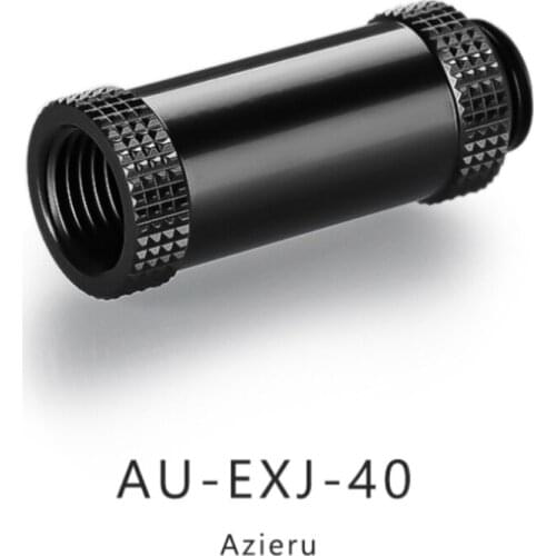 Azieru AU-EXJ-40 Extension Fitting Female to Male Compression Extender Adapter Connector 40mm PC MOD Water Cooling Accessories