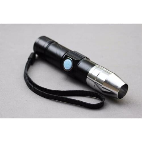 Tigofly UV 365NM Waterproof USB Rechargeable Blacklight Flashlight Ultra Violet Lamp Fly Tying Glue Curing Light