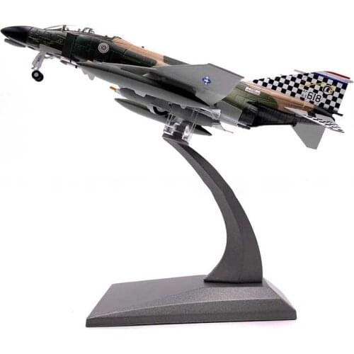 1/100 Scale US squadron 63 in Turkey Army Airforce F-4 Fighter Air Force Diecast Aircraft Plane Model Alloy AirlineToy