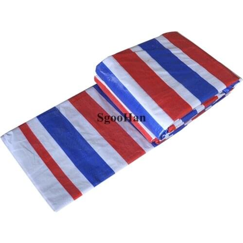 3-Colors PE Rainproof Cloth Garden Plant Cover Dog House Shed Canopys Tarpaulin Shading Sails Dust Cover Waterproof Cloth 85g/m2