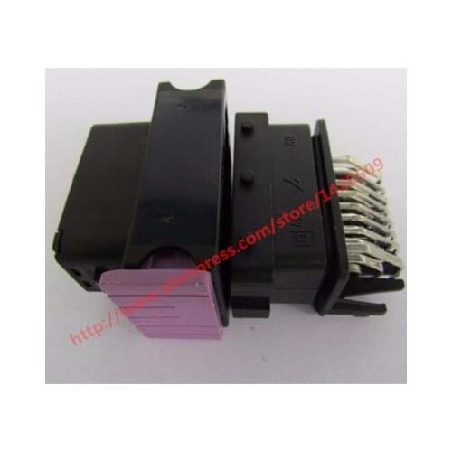 5 Set FCI ECU Connector 24 Pin 24 Way Male And Female Housing Sealed Plug Socket 211PC249S8005/211PC249S8005