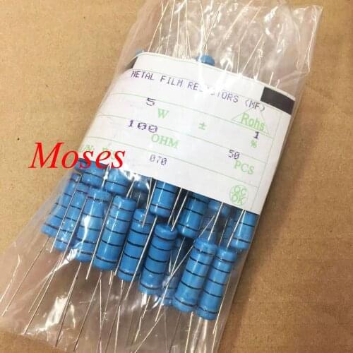 5w 240 270 300 330 360 390 430 470 510 560 620 680 750 820 910 1k 1.2k 1.5k 1.8k Ohm Resistance Original New Metal Film Resistor