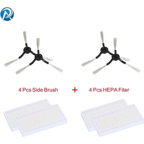 F8 Sweeping Robot Accessories,Vacuum Cleaner Parts Kit Original Side Brushes And HEPA Filters For Purerobo