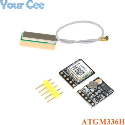 ATGM336H GPS Module GPS+BDS Beidou Dual-mode Satellite Positioning and Navigation Module Flight Control EEPROM Antenna GP-02