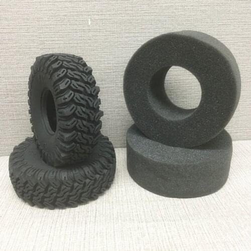 Remote Control Car 1.9 Inch Tires Simulation Crawler Cars Part With Inner Sponge 120mm Tyre 2Pcs/Pair