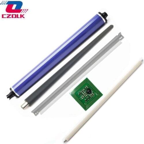 DC250 Color Drum Chip+Blade+OPC Drum+PCR+PCR Cleaning Roller for Xerox DC 240 242 250 252 260 WC 7655 7665 7675 Oem:013R00603