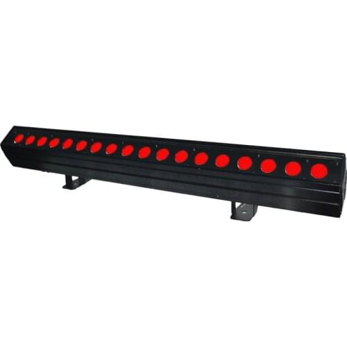 DJ club wall wash stage RGWAUV 18 X 18W indoor led dmx bar