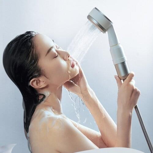 Xiaohuoquan Shower Water Purifier Filter Pressurized Dechlorination Spray Head Beautifying Bath Water Softener Shower Head