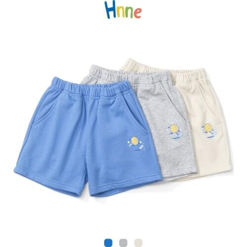 Hnne 2021 Summer New Cartoon Basketball Print Shorts Kids Unisex Boys Girls Comfortable Childrens Jogger Running Shorts HK210449