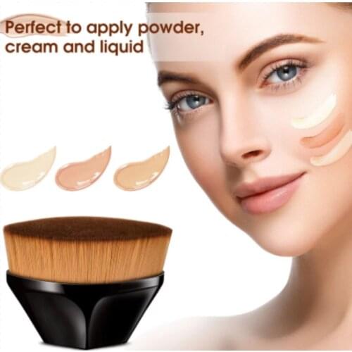 Foundation Brush BB Cream Makeup Brush Loose Foundation Brush Soft Hair Portable No Powder Set Beauty Tools