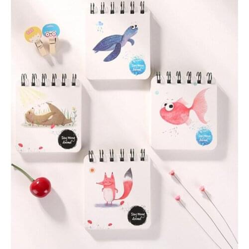 Fashion Lovely Flower Coil Sketching Office w42 For Office Paint Draw For Student Children 2062 Notebook