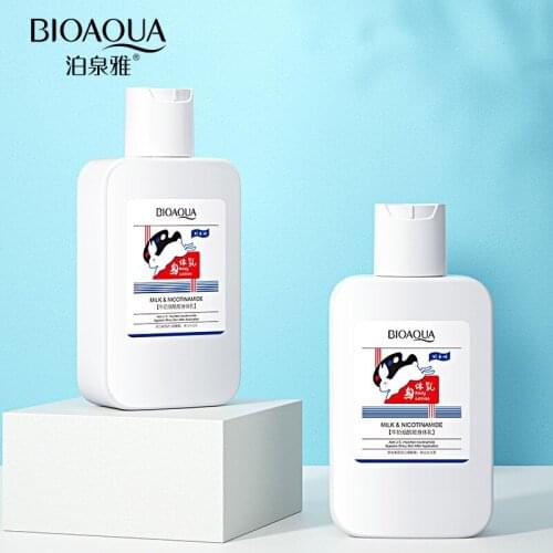 Bioaqua Nicotinamide body breast milk it moisturizes smooth soft salubrious oil-control moisturizing body lotion