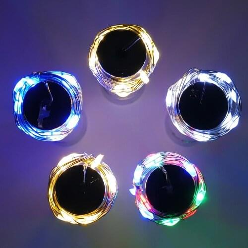 New Mini Colorful Fairy Light String Bottle Lights Cork Shape Lights for Wine Bottle Starry String Lights for Party Home Decor