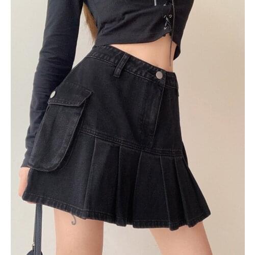 Olome Denim Skirts For Women