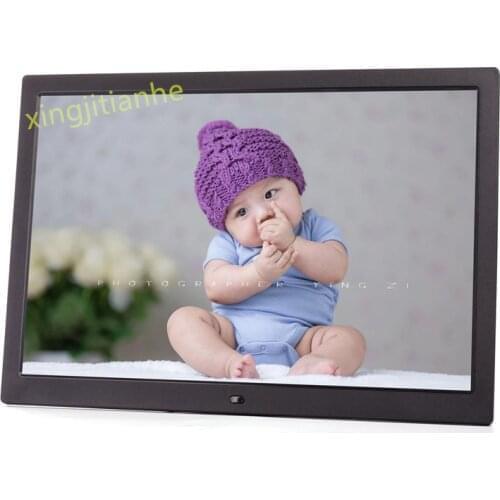 New 15.4 Inch LED Backlight HD 1280*800Full Function Digital Photo Frame Electronic Album digitale Picture Music Video GOOD gift