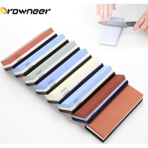 Professional Knife Sharpener Whetstone Sharpening Stones Grinding Stone Water Stone Kitchen Tool 2-IN-1 240 600 1000 3000 Grit