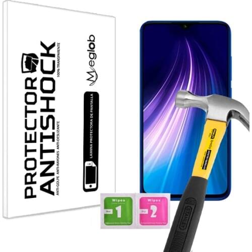 Screen protector Anti-Shock Anti-scratch Anti-Shatter compatible with Xiaomi Redmi Note 8