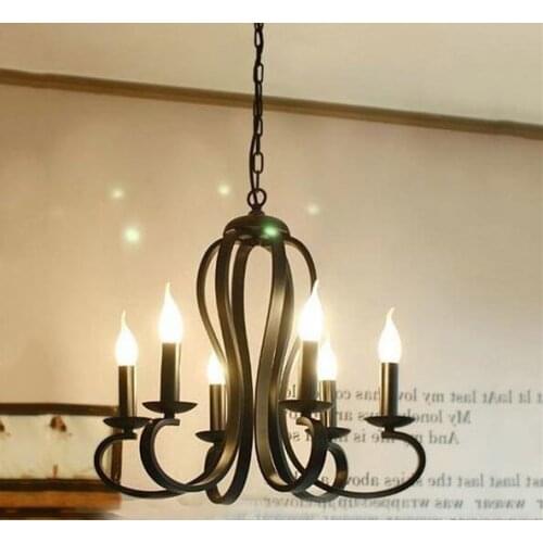 Nordic White Black Wood LED Pendant Lights Kitchen Dining Room Bedroom Coffee House Lighting Fixture Lamp 4 6 Candle Bulbs