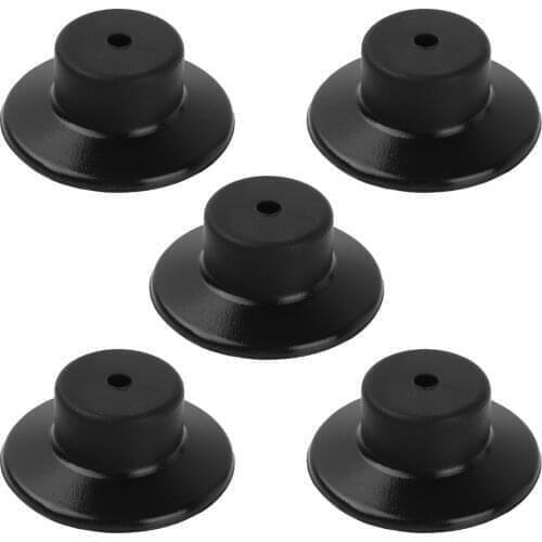 5Pcs Black Rubber Pad Replacement Foot Pads Vibration Isolator for Air Compressors Rubber Pad Tool Parts